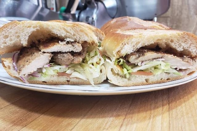 Crispy Chicken Sandwich.
